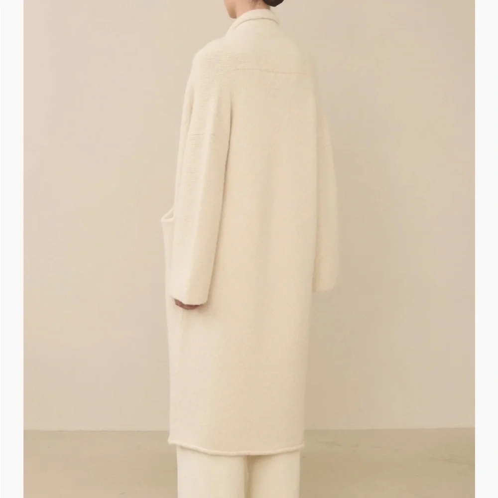 Lauren Manoogian Women's Tan Coat - Picture 2 of 14